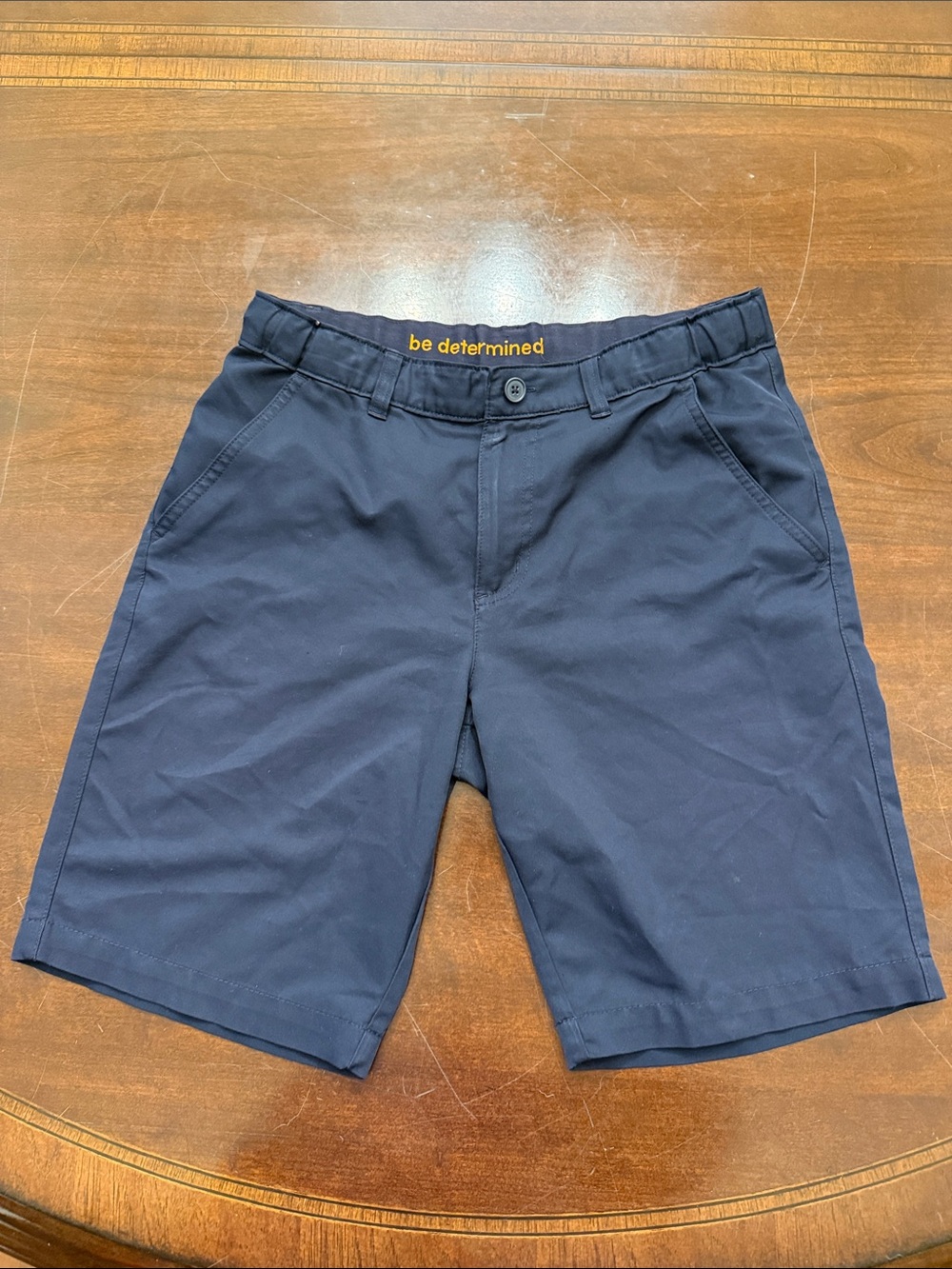 French Toast Navy boys Flat Front Shorts